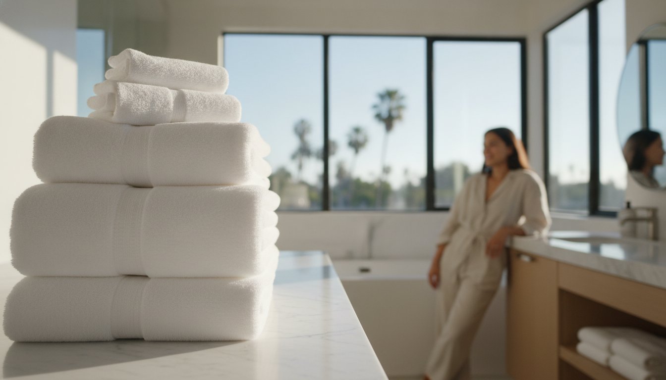 Towel Laundry Service in West Hollywood & Hollywood