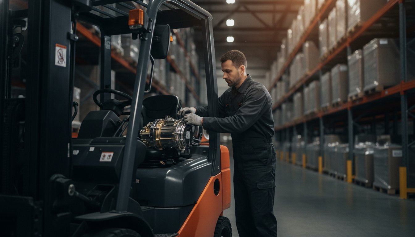 Toyota targonca alkatrész kisokos 2026: Útmutató a zavartalan anyagmozgatáshoz
