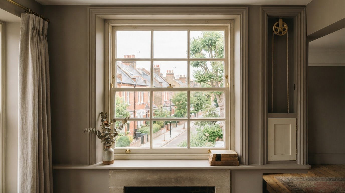 Traditional Sash Windows: Features, History and Heritage Character