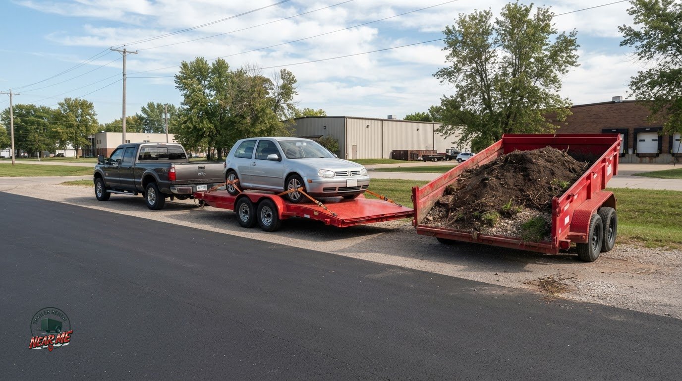 Trailer Rental in Bellevue, NE: Choose the Right Hauling Trailer