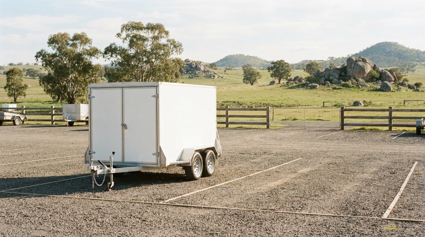 Trailer storage in Tenterfield for short or long stays