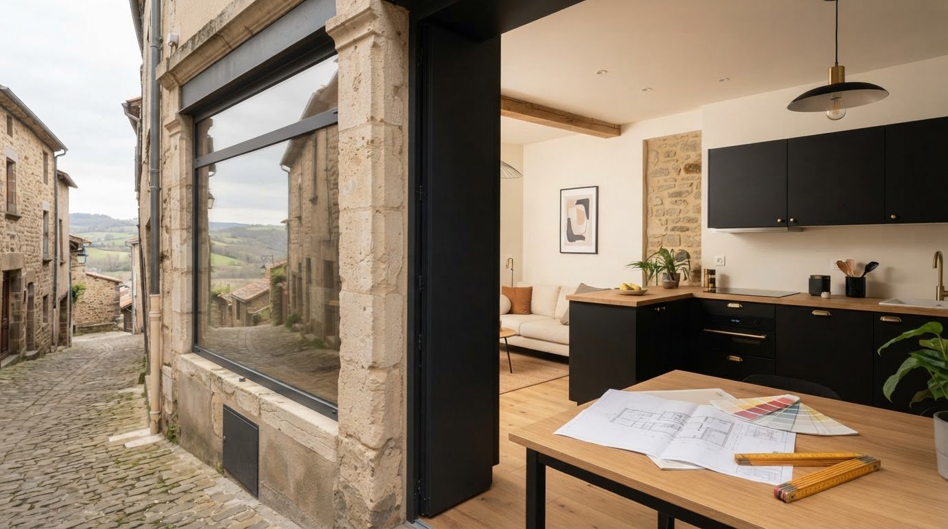 Transformer un local commercial en habitation en Aveyron : faisabilité et étapes