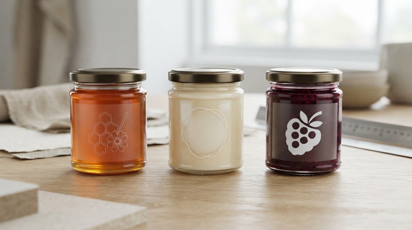 Transparent Labels for Jars: How to Choose the Right Finish