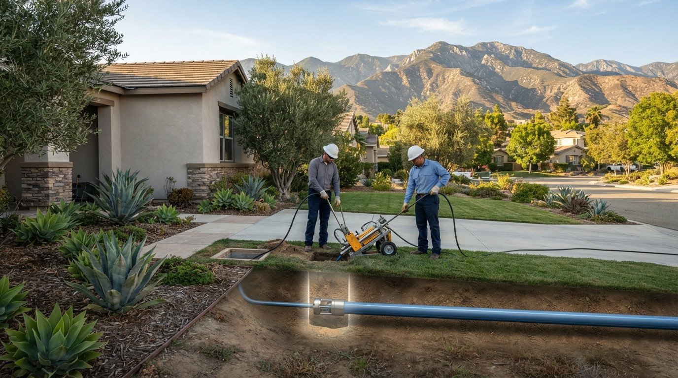 Trenchless Water Line Replacement in Yucaipa: The Complete Homeowner's Guide