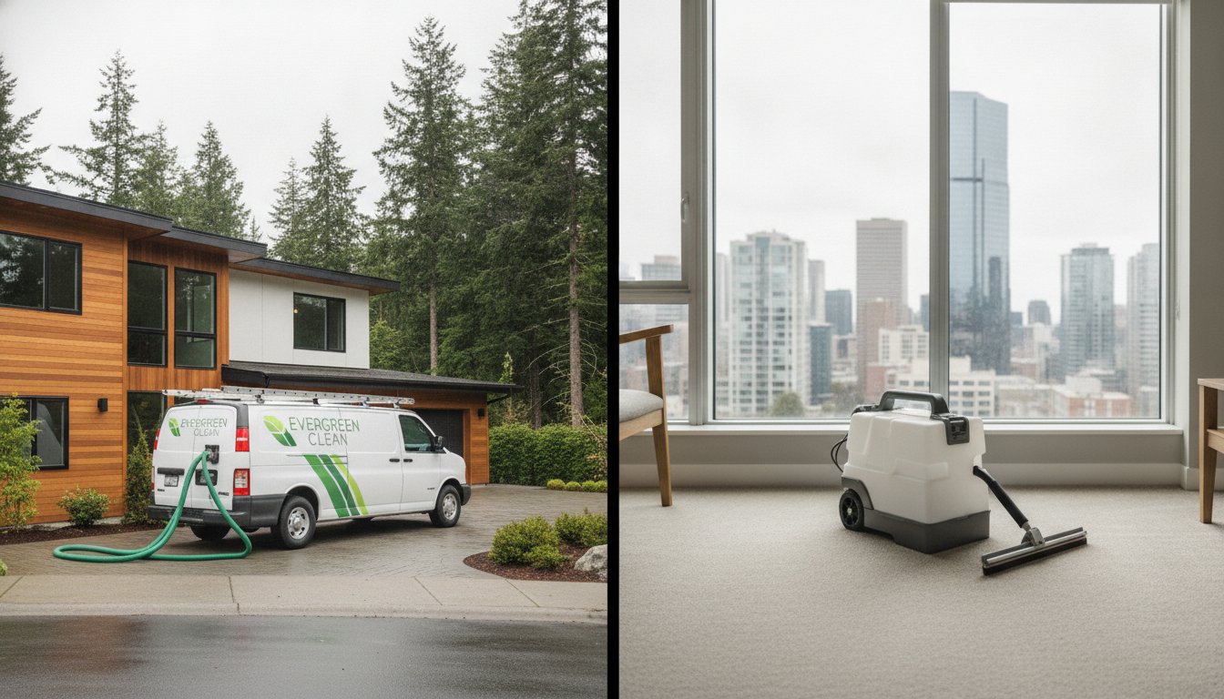 Truck Mount vs. Portable Carpet Cleaning: Which is Best for Your Home?