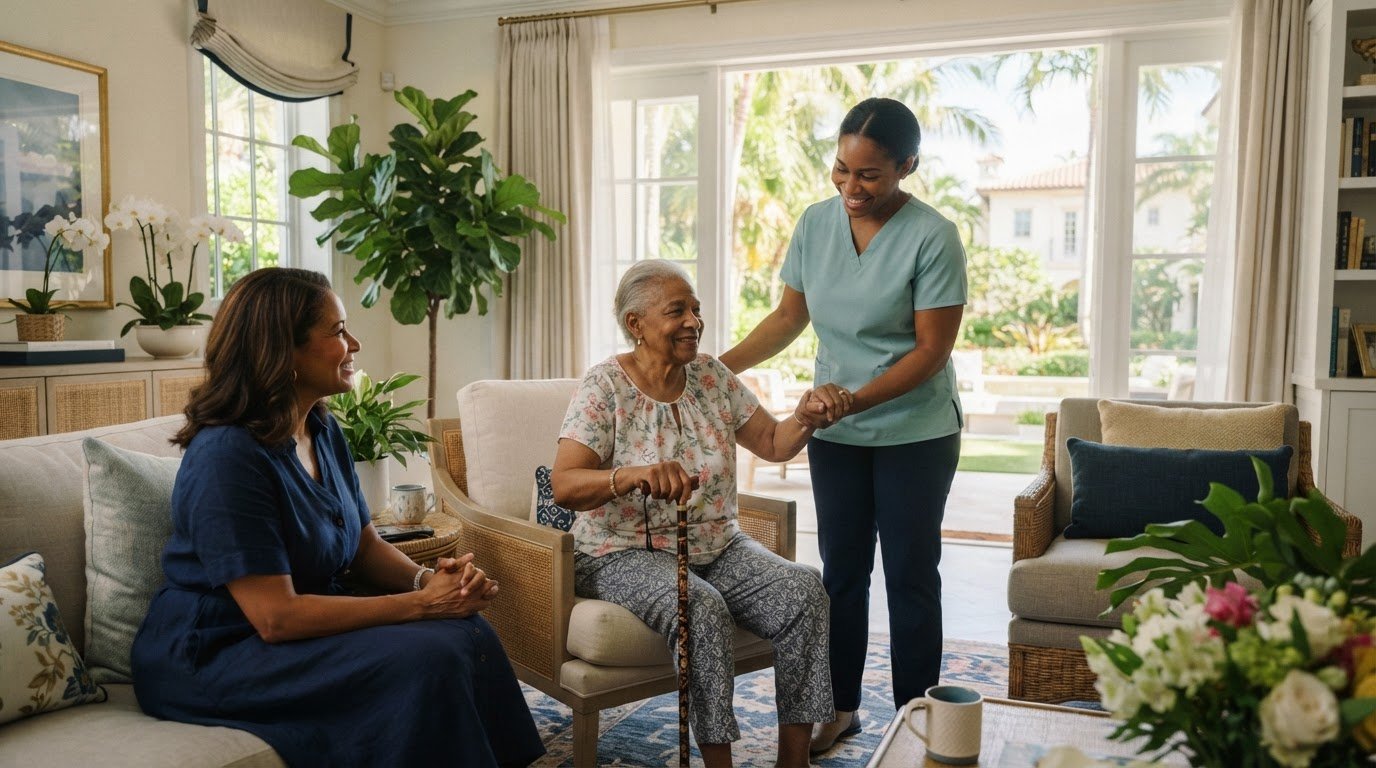 Trusted Home Caregiver in Palm Beach: Case Study and Family Guide