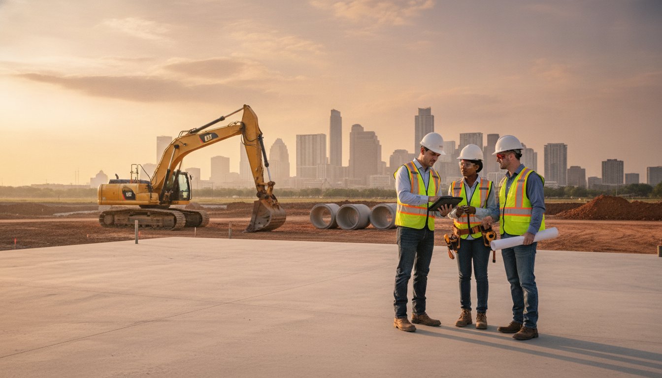 Turnkey Civil Construction in Texas: Integrated Site Prep & Structural Concrete Solutions (2026)