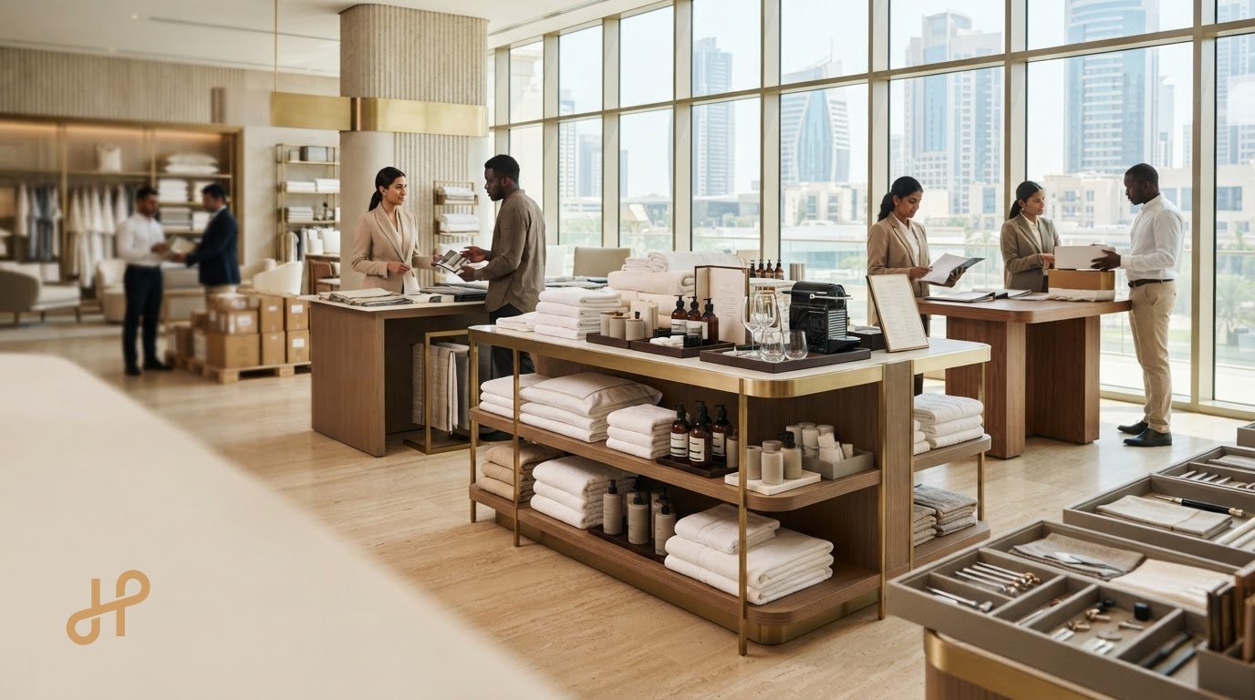 Turnkey OS&E Supplier in UAE for Hotel Projects