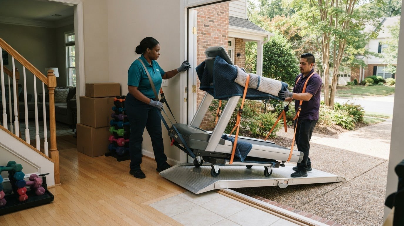 Two Men and a Truck Exercise Equipment Moving Costs