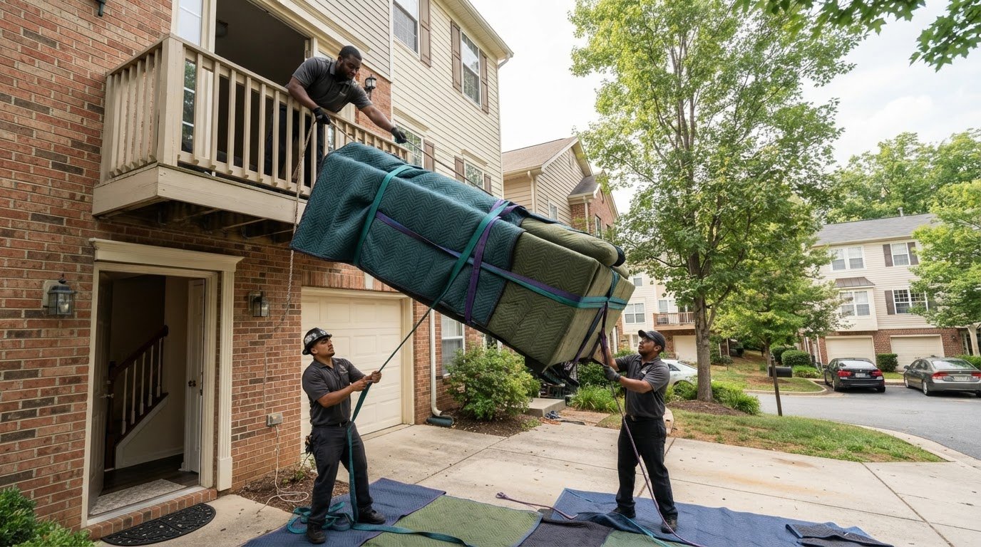 Two Men and a Truck Furniture Hoisting: Compare Your Options