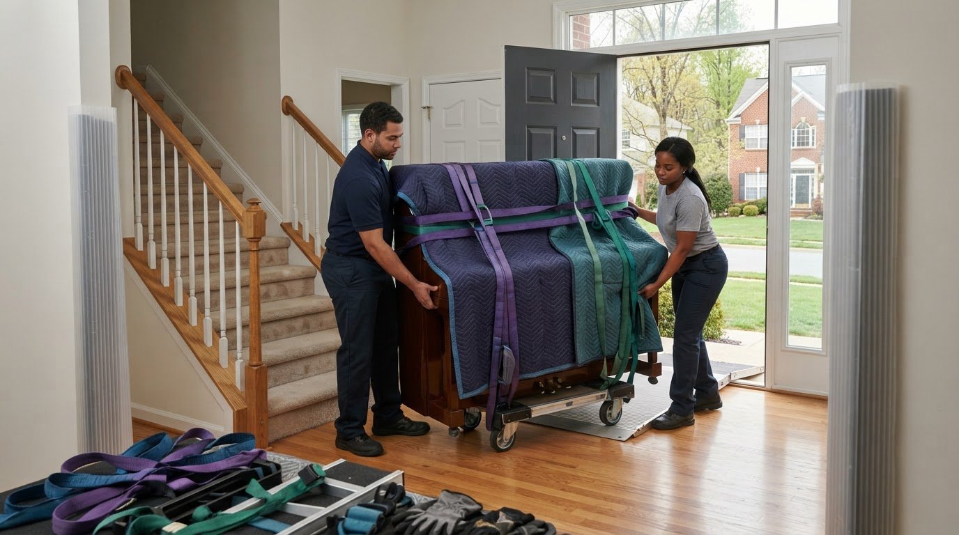 Two Men and a Truck Piano Moving Cost: Centreville 2026