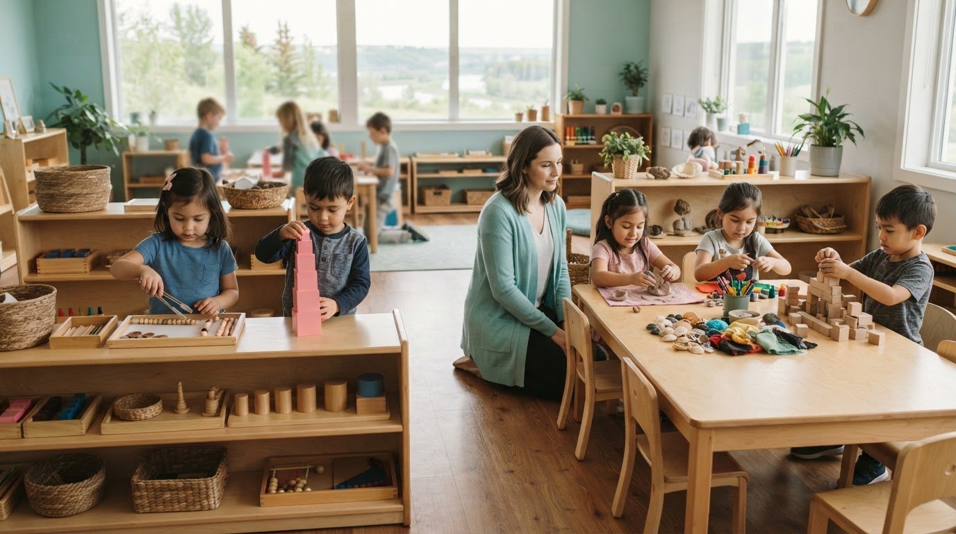 Types of Preschool Programs in Alberta: Reggio Emilia vs. Montessori