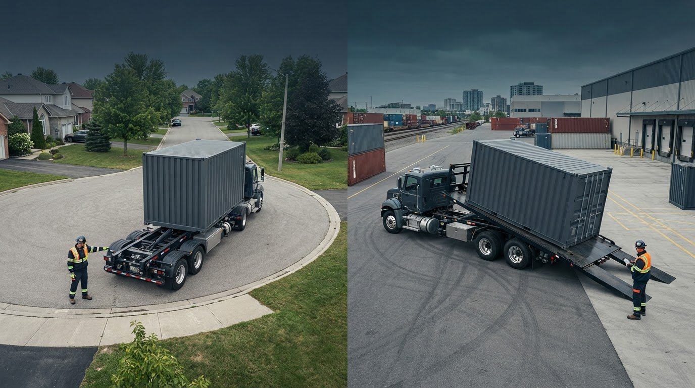 U-Box by U-Haul Delivery System vs Tilt Bed Trucks: Fleet Equipment Guide