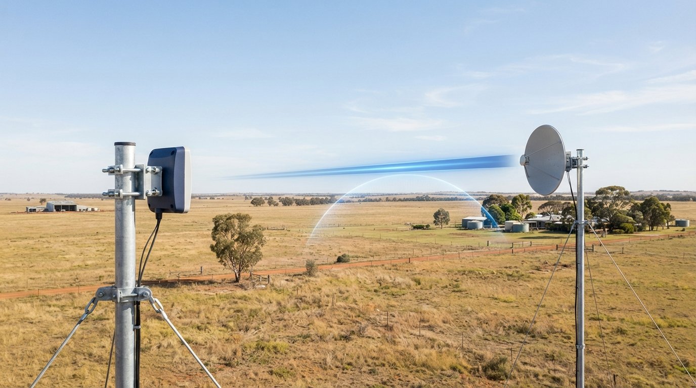 Ubiquiti NanoStation vs PowerBeam: The Best 3km Farm Wireless Bridge for 2026