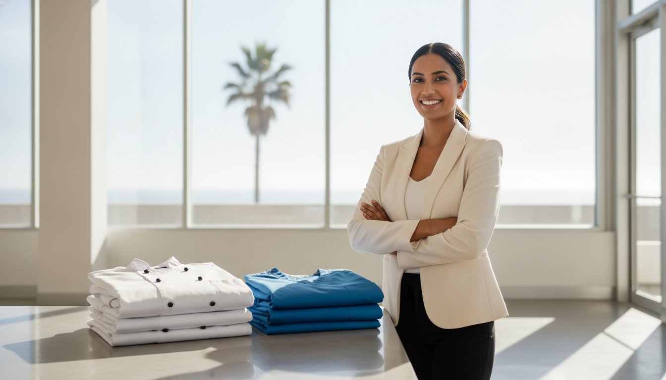Uniform Laundry Service in Santa Monica & Venice