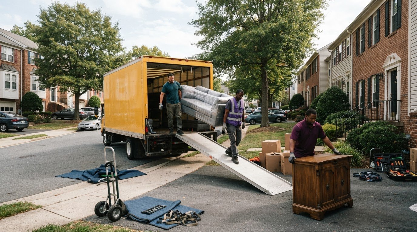 Unloading Movers in Dumfries, VA: Find Help in 2026