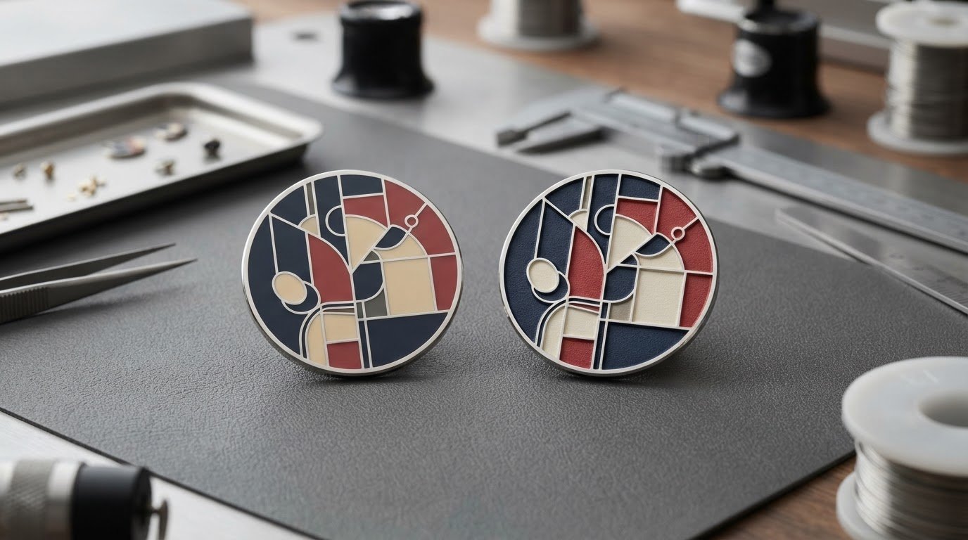 Unterschied Hartemaille und Softemaille: Pins passend zum Design wählen