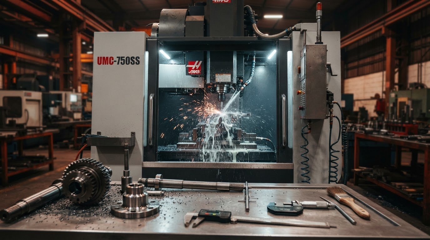 Usinagem CNC industrial: processos, aplicações e critérios técnicos