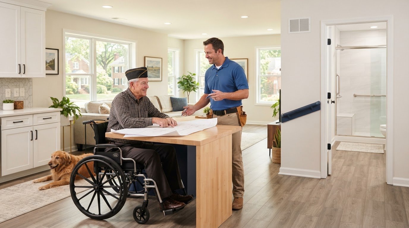 VA HISA Grant Contractor for Disabled Veteran Home Modifications