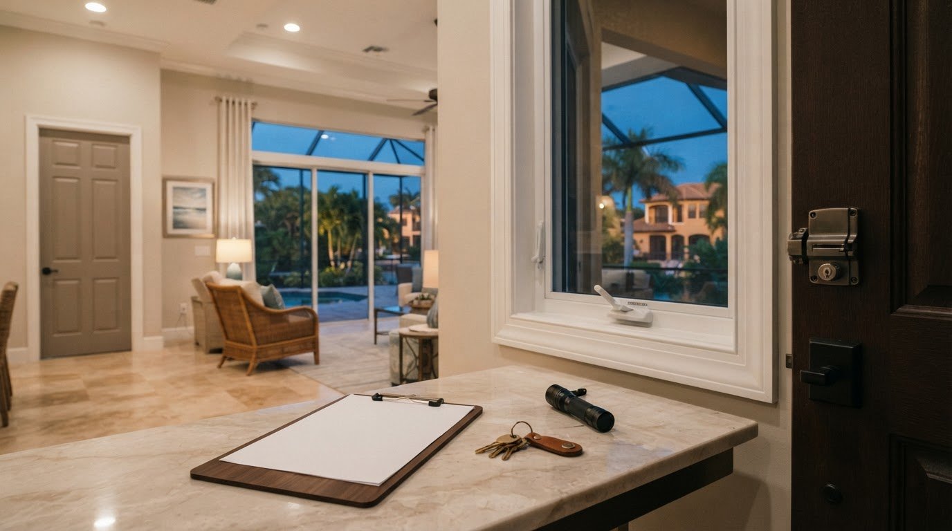 Vacation Home Security Check in Naples: A 2026 Checklist
