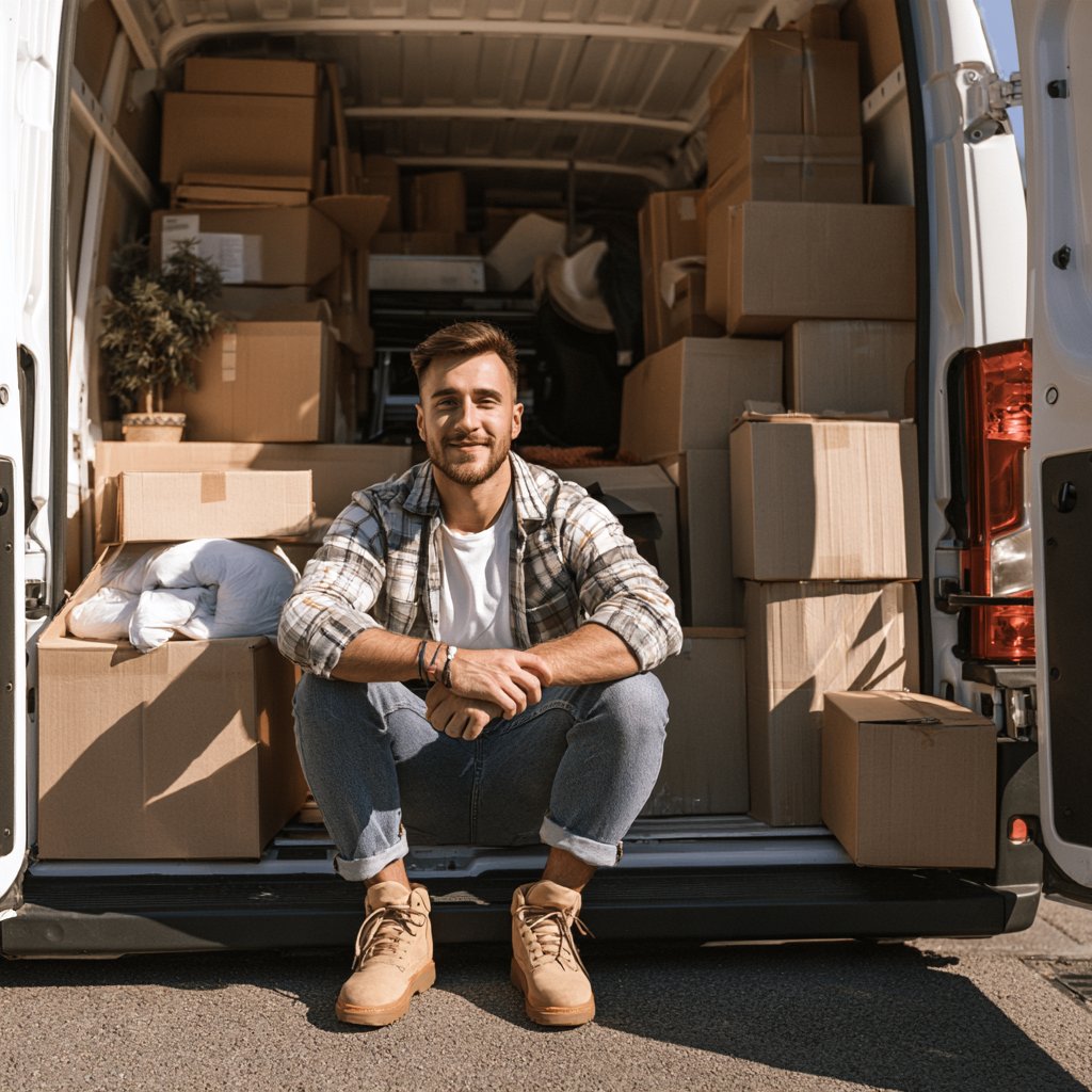 Van and driver hire for European moves