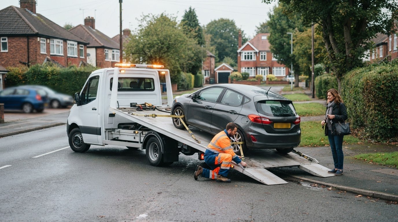 Vehicle Recovery to Your Chosen Destination: How It Works
