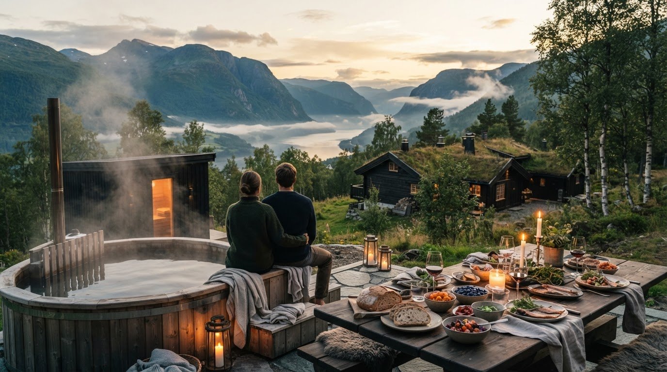 Velværeopphold med fjellro, natur og gode måltider
