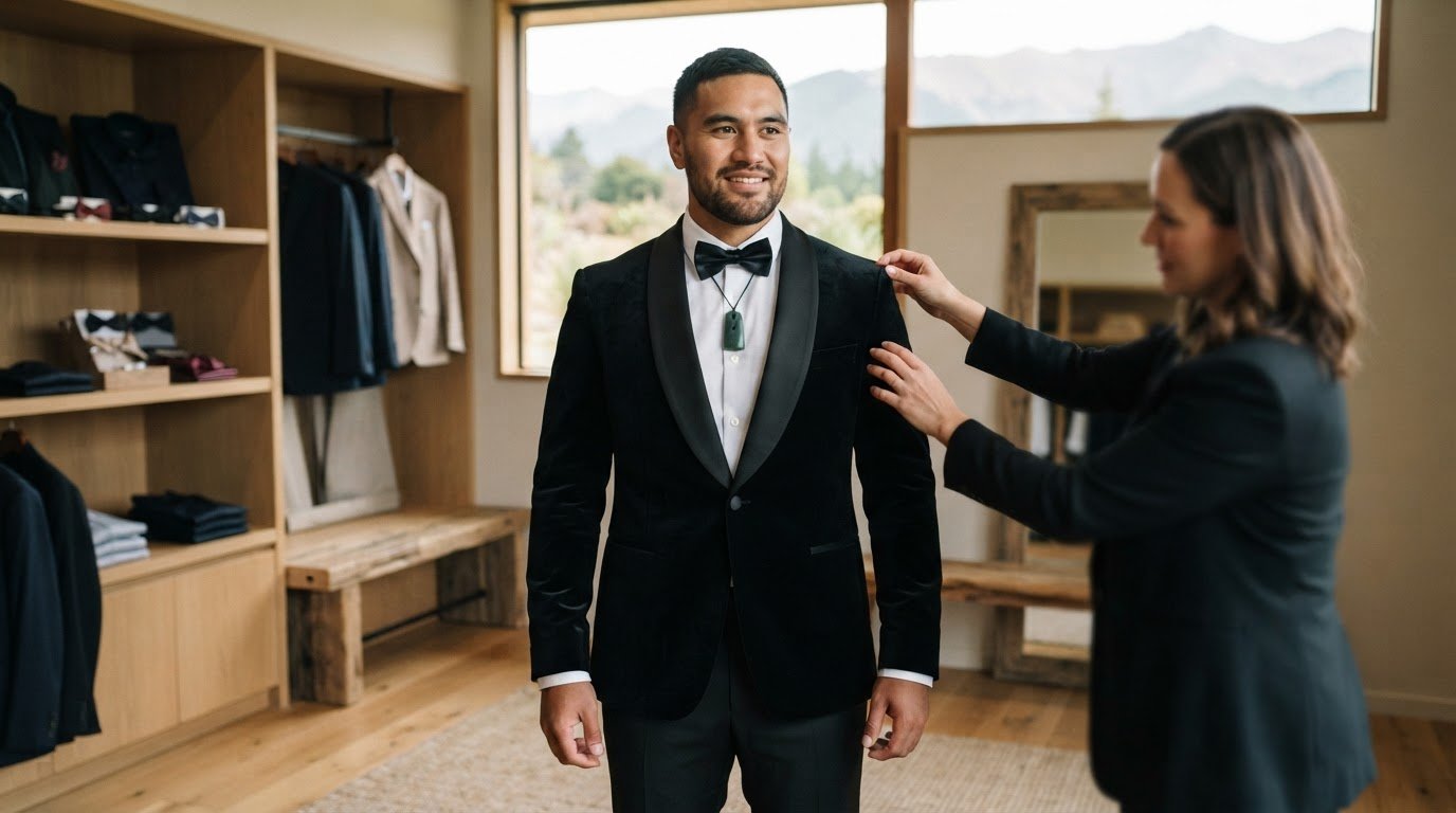 Velvet Dinner Jacket Rental: Your 2026 New Zealand Hire Guide
