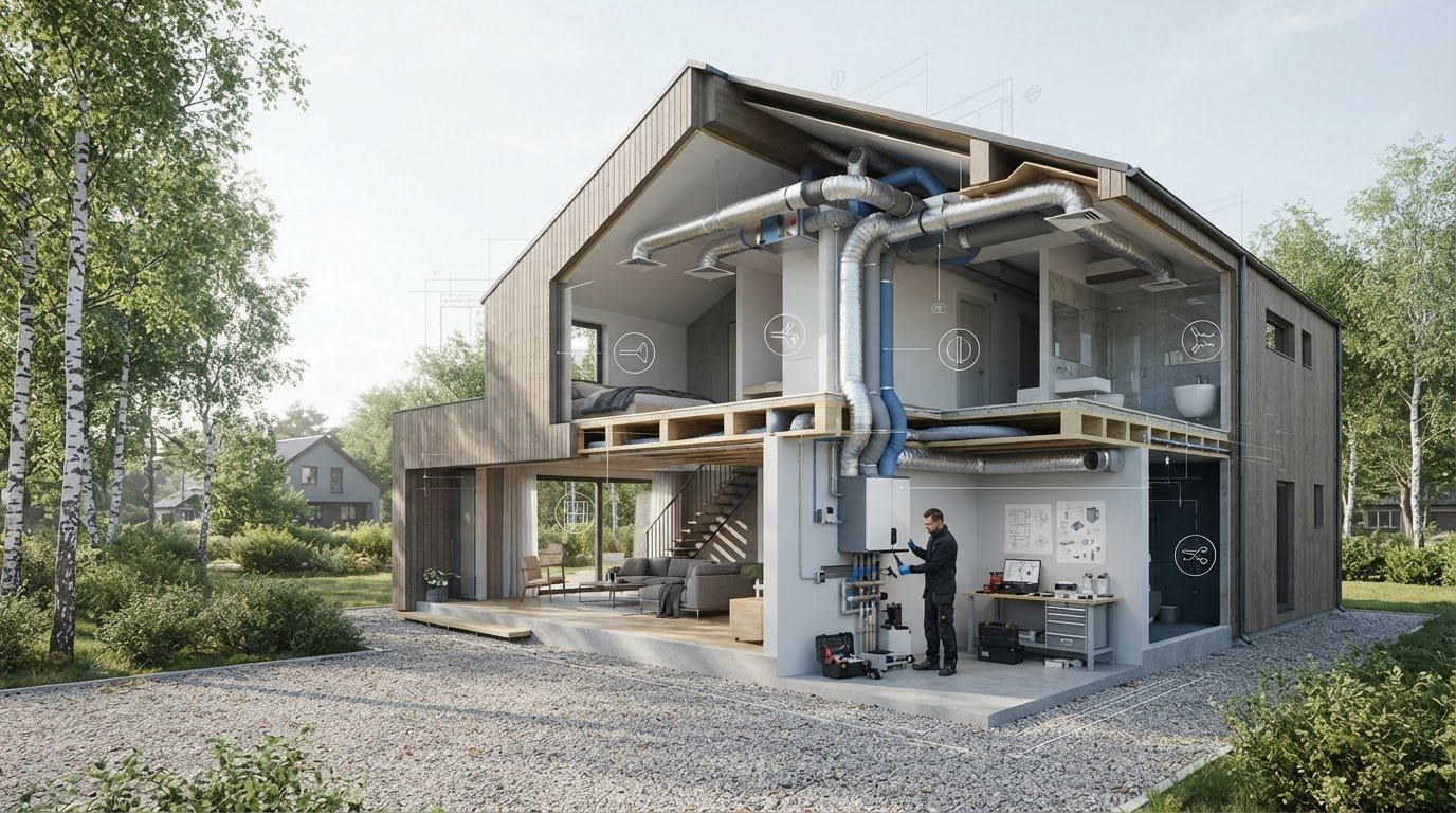 Ventilācijas sistēmas ierīkošanas cena 2026. gadā: kas veido izmaksas?