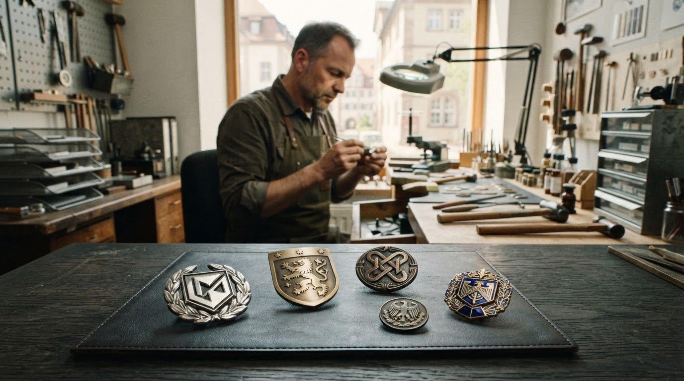 Vereinsabzeichen aus Metall: Gestaltung und Fertigung für Ihren Verein