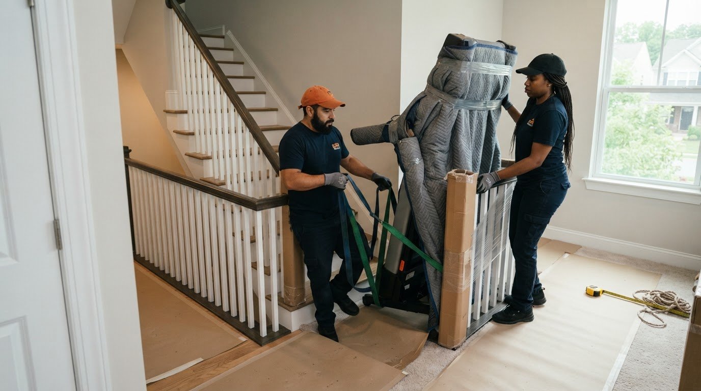 Vienna Treadmill Moving Down Stairs: What to Expect from Local Pros
