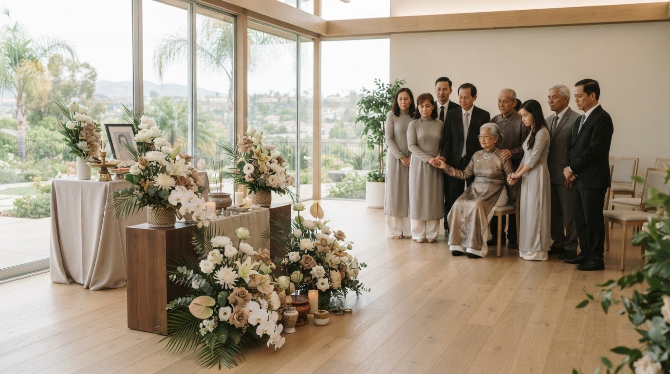 Vietnamese Funeral Flowers and Customs: A Family Guide