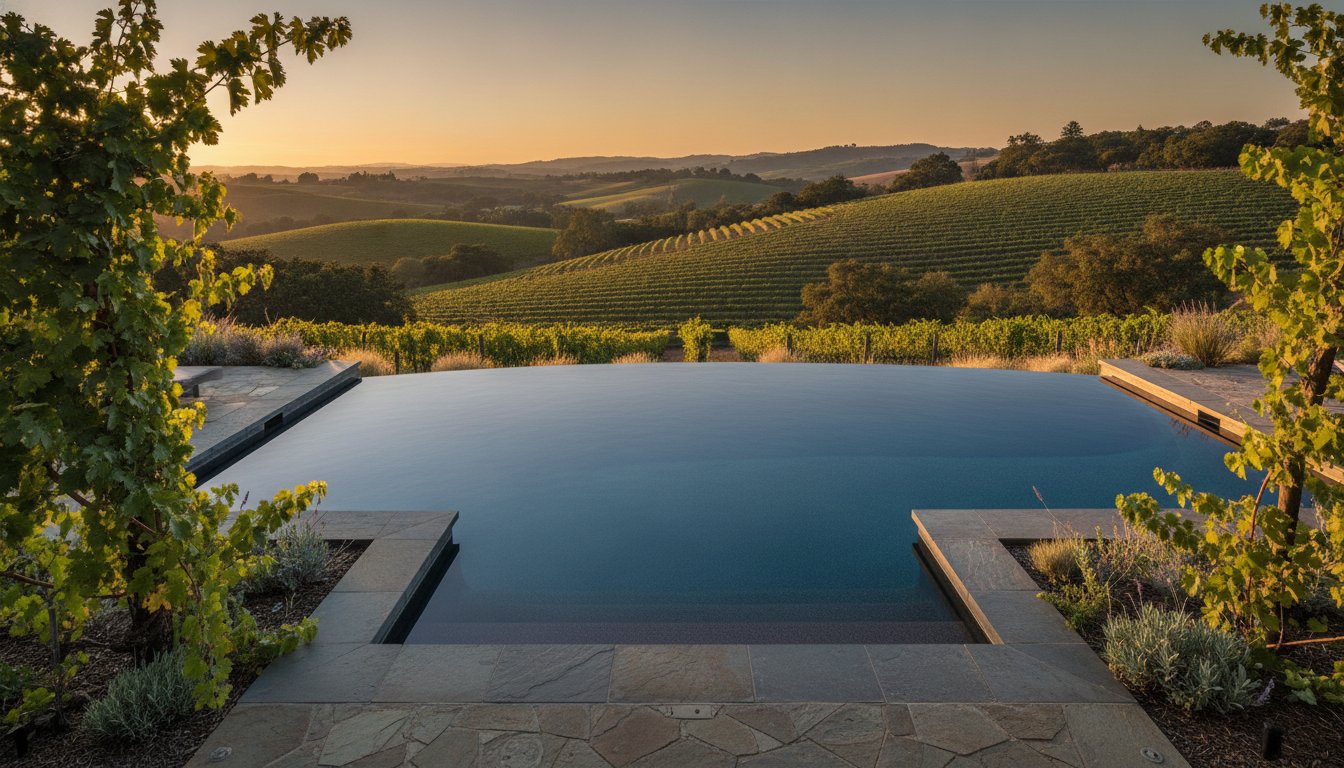 Vineyard Pool Design Ideas: Integrating Luxury and Landscape in Napa Valley