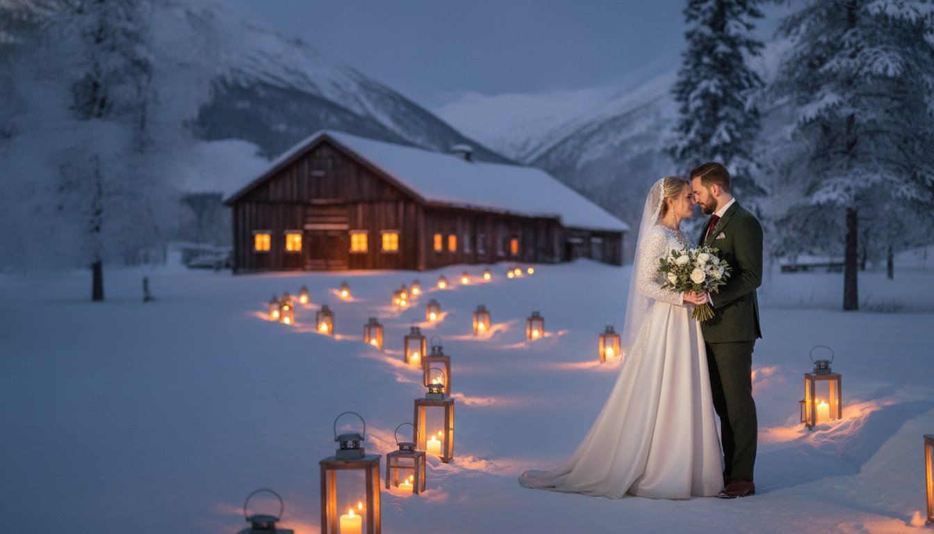 Vinterbryllup på fjellet: En komplett guide til deres drømmedag i snøen (2026)