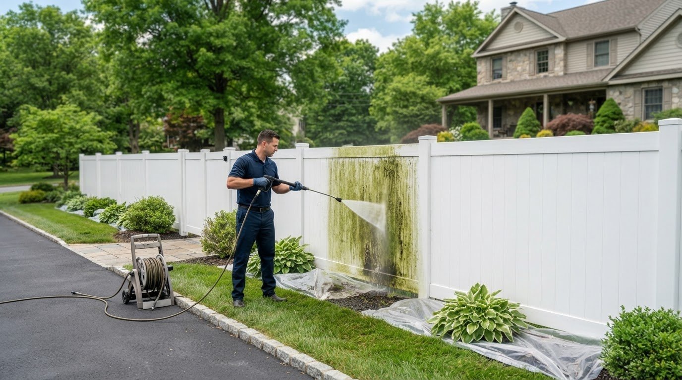 Vinyl Fence Cleaning in Newtown Square: How to Choose the Right Service