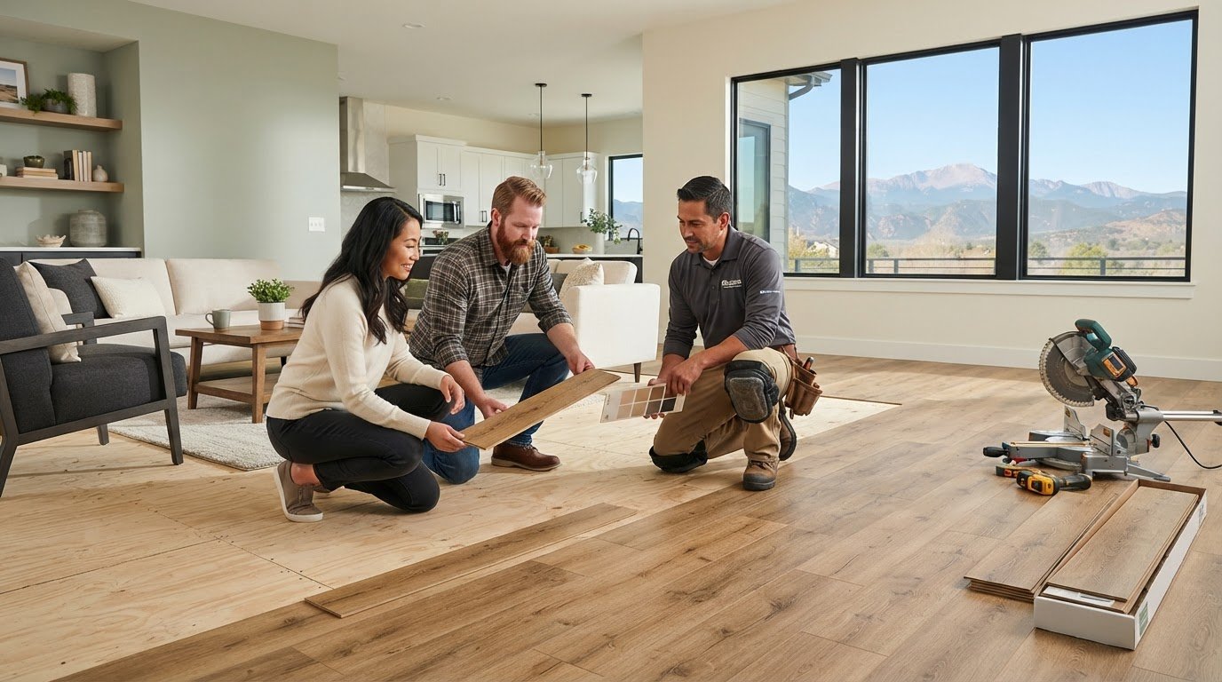 Vinyl Plank Flooring Installation in Colorado Springs: A Homeowner’s Buying Guide