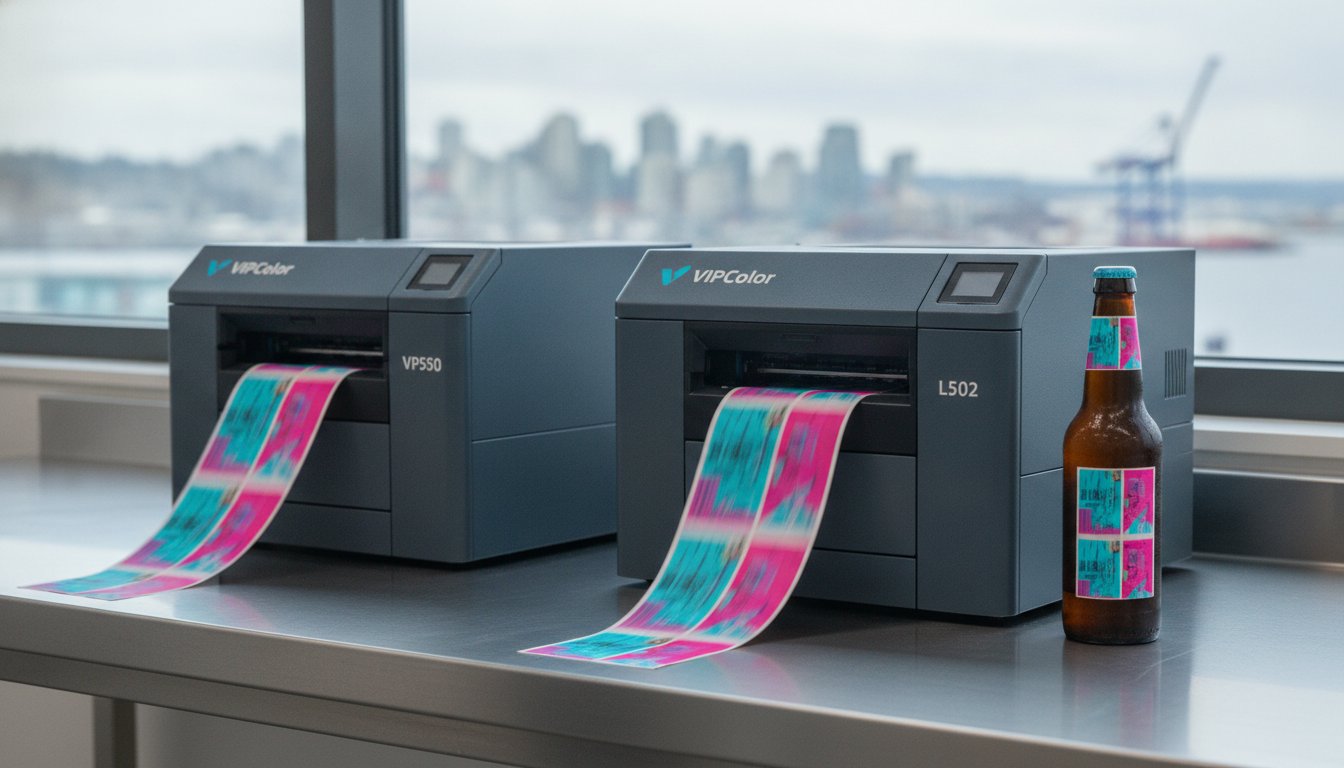 VIPColor VP550 vs Afinia L502: Which Colour Label Printer Wins for Canadian SMEs?