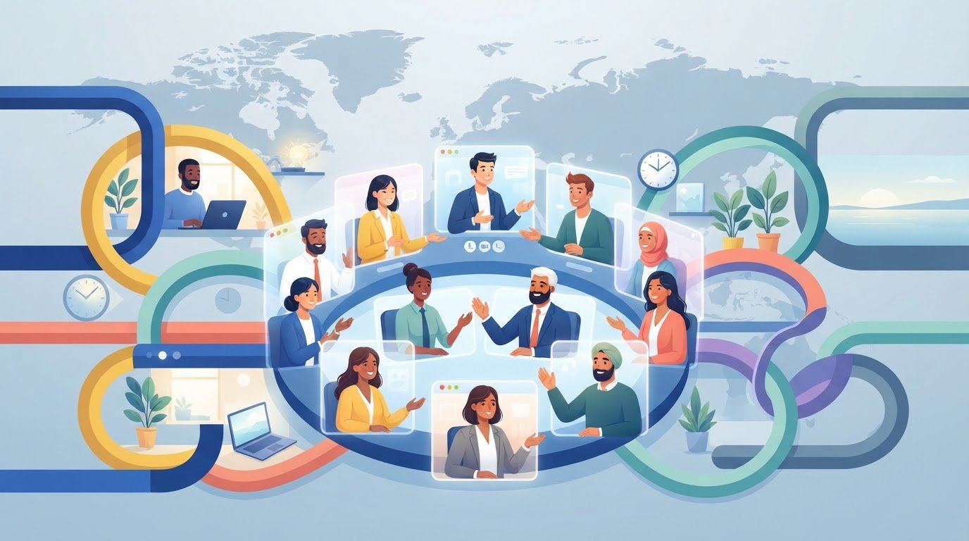 Virtual Team Coaching Practices for Work-Life Balance