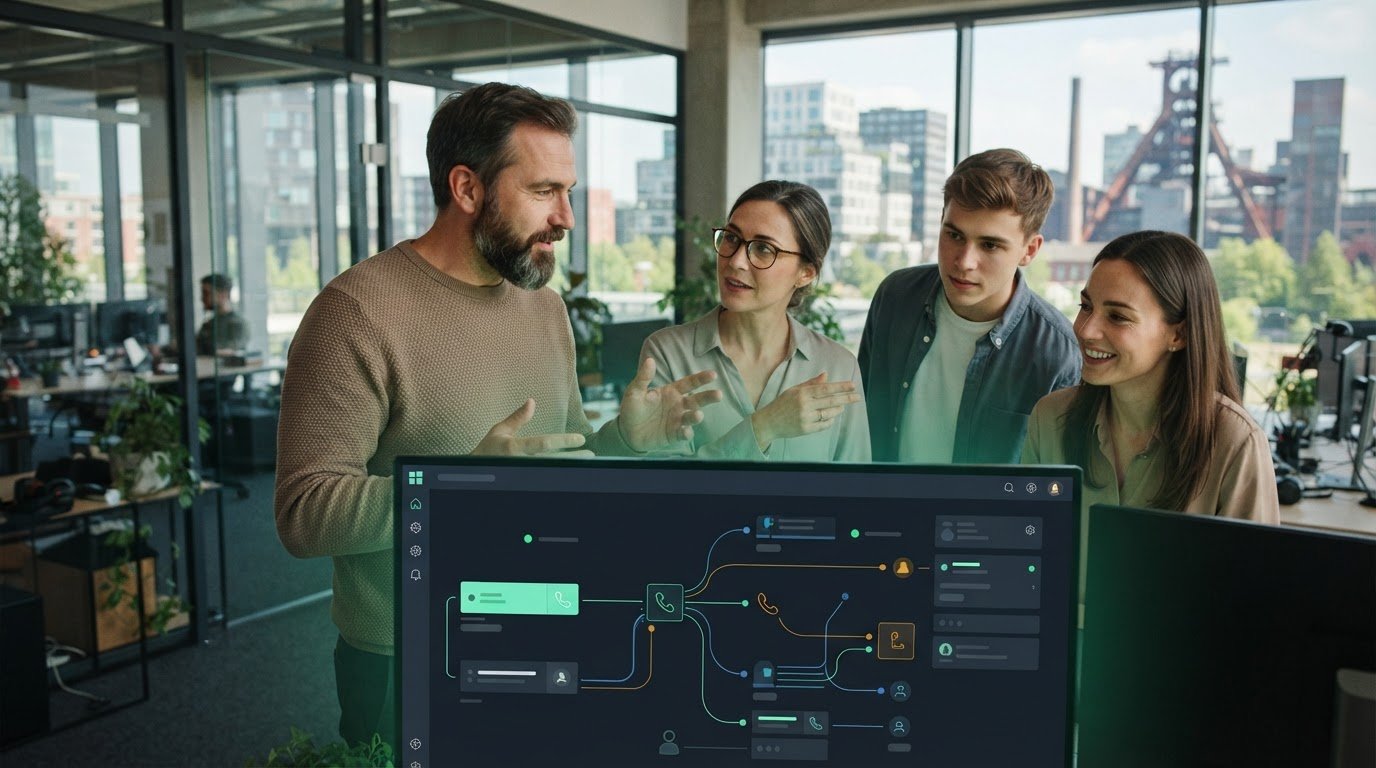 Virtuelle Telefonanlage einrichten: Der praktische Leitfaden für dein Team
