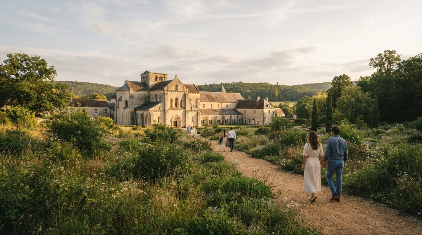 Visiter l’abbaye de Fontenay et organiser sa découverte