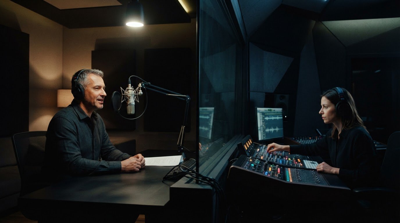 Voce pentru reclame radio și TV, potrivită mesajului