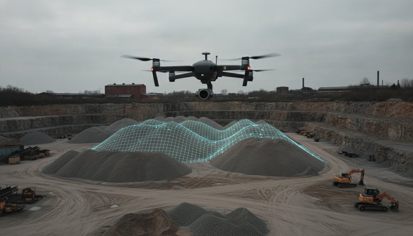 Volumeberekening met drone: nauwkeurige data voor jouw project