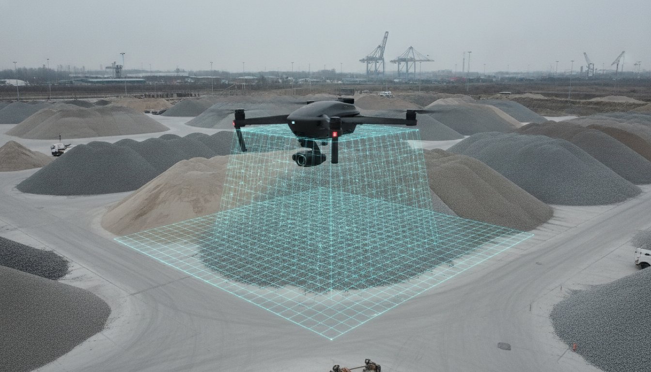 Volumeberekening met drones: alles wat je moet weten over nauwkeurigheid en efficiëntie