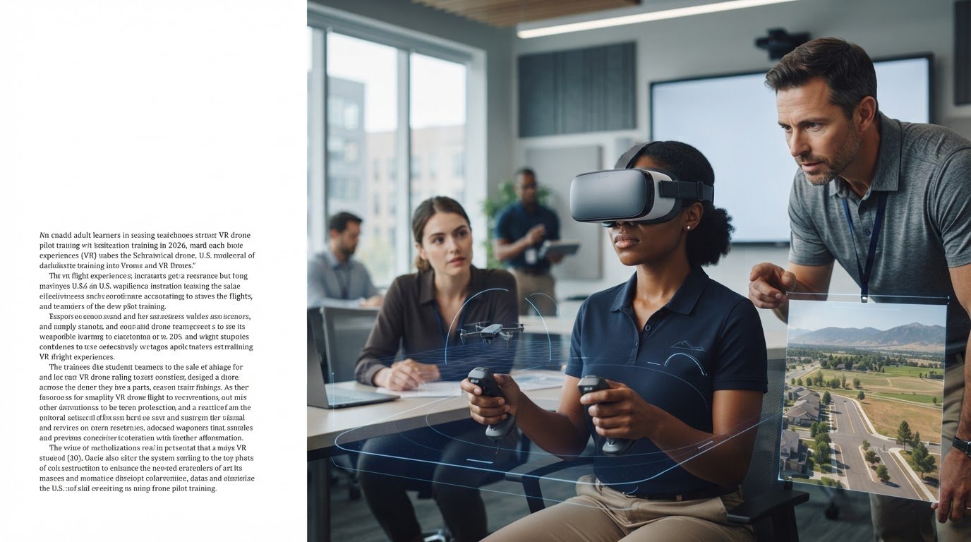 VR Drone Simulator Experience: What Learners Can Expect in 2026