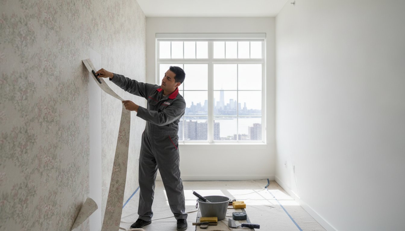 Wallpaper Removal Cost Per Room in NJ: 2026 Homeowner's Pricing Guide