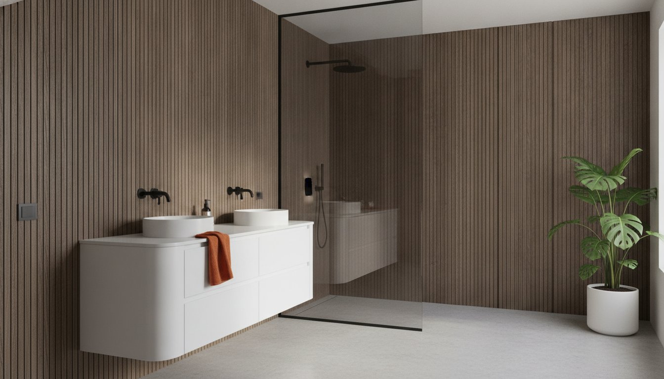 Waterproof Timber Slat Wall Panels: 2026 Bathroom Guide