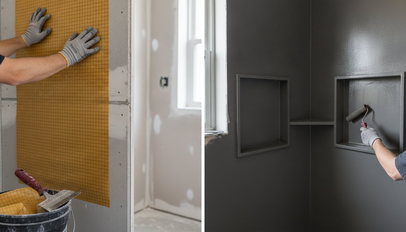 Waterproofing Membrane vs. Liquid Liner: Choosing the Right Shower System