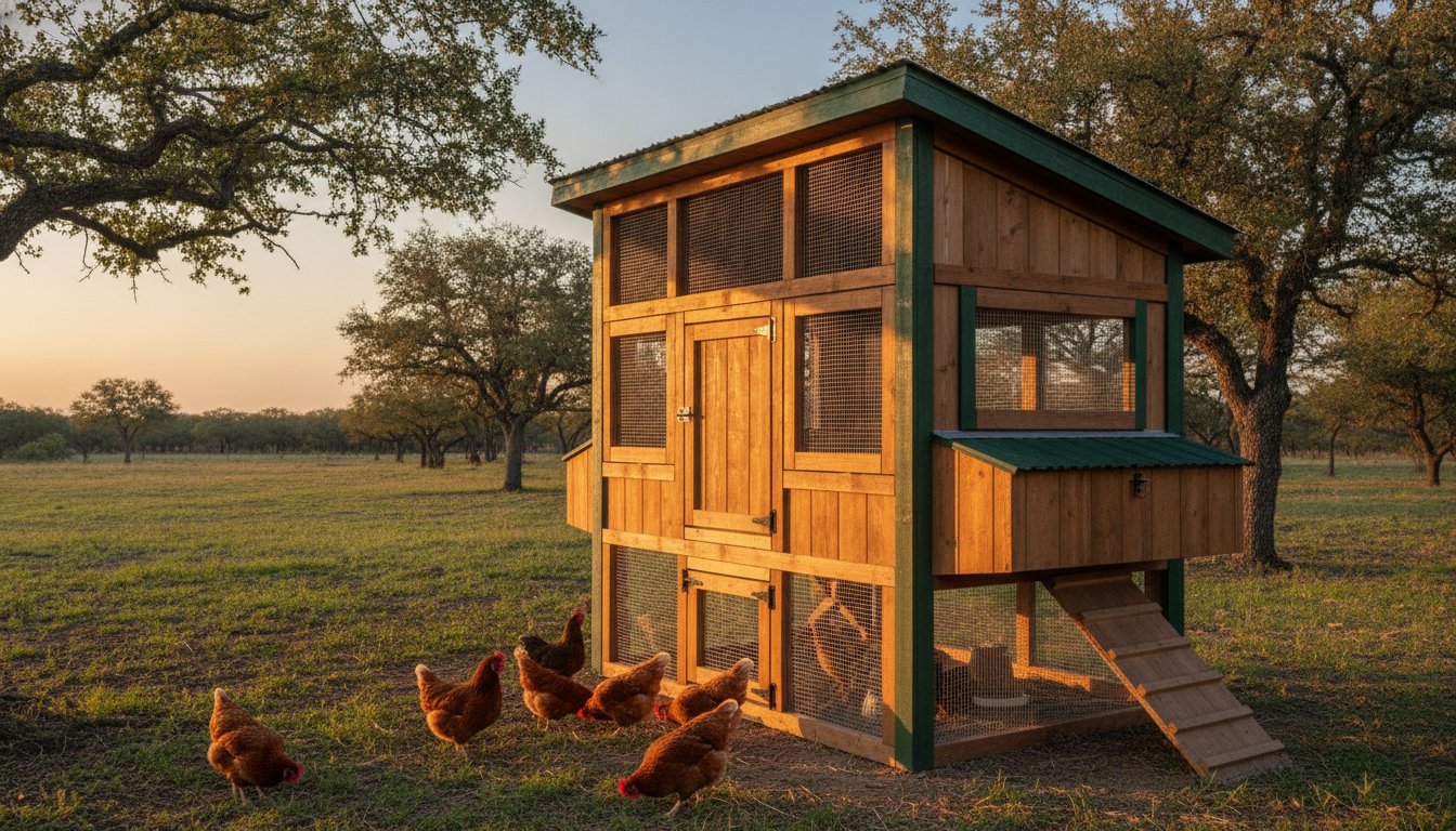 Weatherproof Chicken Coop Texas: 2026 Guide to Durable Poultry Housing