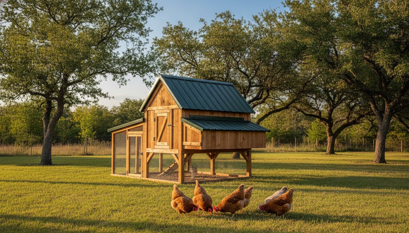 Weatherproof Chicken Coop Texas: Comparing Long-Lasting Designs for the Lone Star Climate