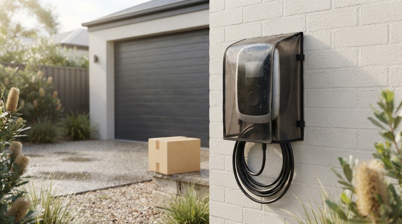 Weatherproof EV Charger Cover Pricing and Shipping for Australia